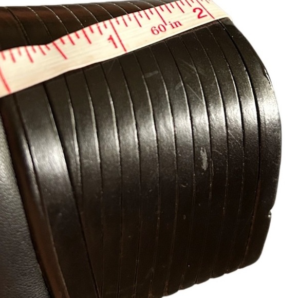 Comfortview Gladys Black Faux Suede Block Heel Loafers Size 8.5 WW shoes - Picture 8 of 13